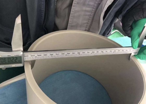 Tubo de cerámica del nitruro de aluminio de la resistencia de aislamiento con la resistencia de arco >30min