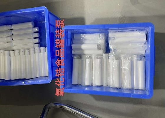 Tubo cerámico de zirconia de alta resistencia dieléctrica con 9,5 KV/mm para un rendimiento óptimo