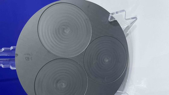 Cerámica de carburo de silicio de alta pureza Barco de obleas verticales SiC para uso en semiconductores
