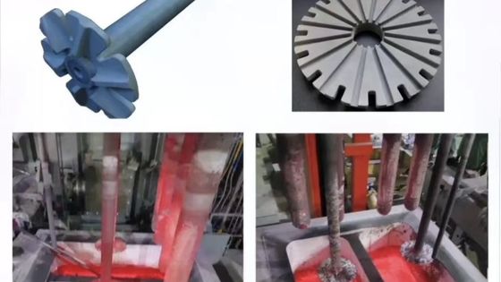 Nitruro de silicio cerámico utilizado tubo de protección de calentador de líquido de aluminio fundido y tubo de protección de quemador de gas en la industria metalúrgica como plomo de aluminio zinc