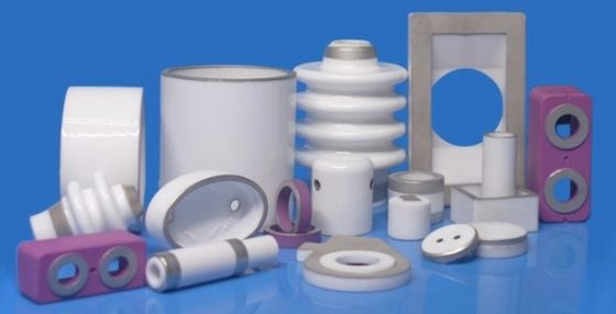 Procesos de recubrimiento especializados Productos microelectrónicos Componente cerámico industrial con metallización
